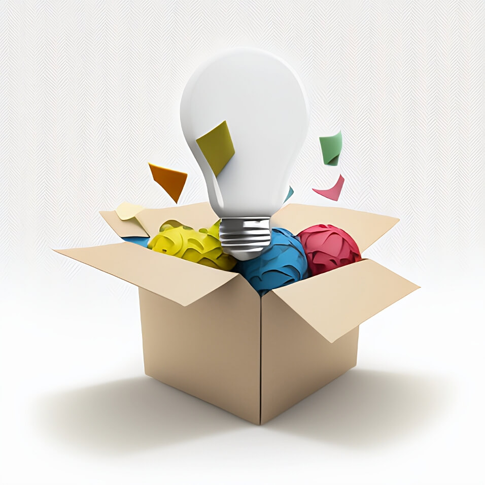 Scelta regalo illustrazione